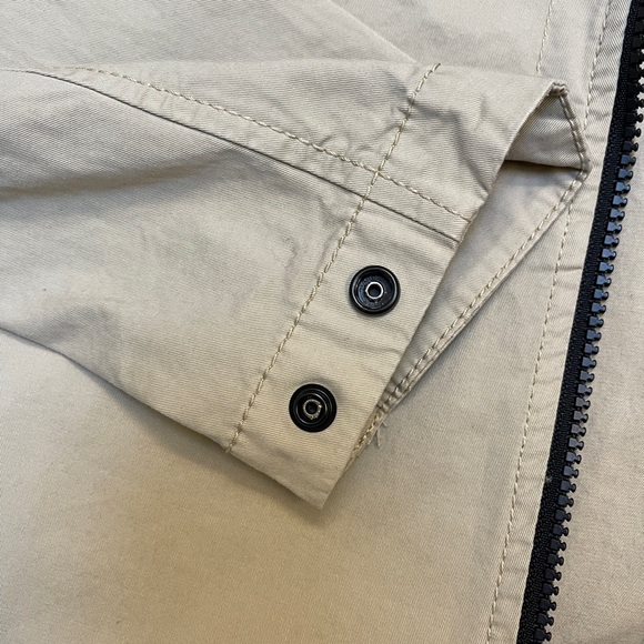 STONE ISLAND SUPIMA COTTON TWILL STRETCH-TC ZIP SHIRT JACKET size S NWOT - Picture 9 of 12